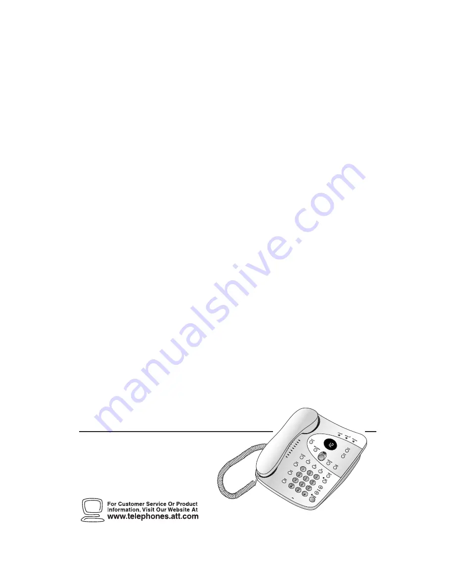 AT&T 1818 User Manual Download Page 1