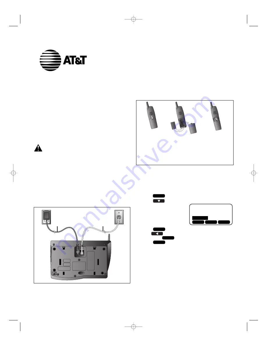 AT&T 3658B Скачать руководство пользователя страница 1