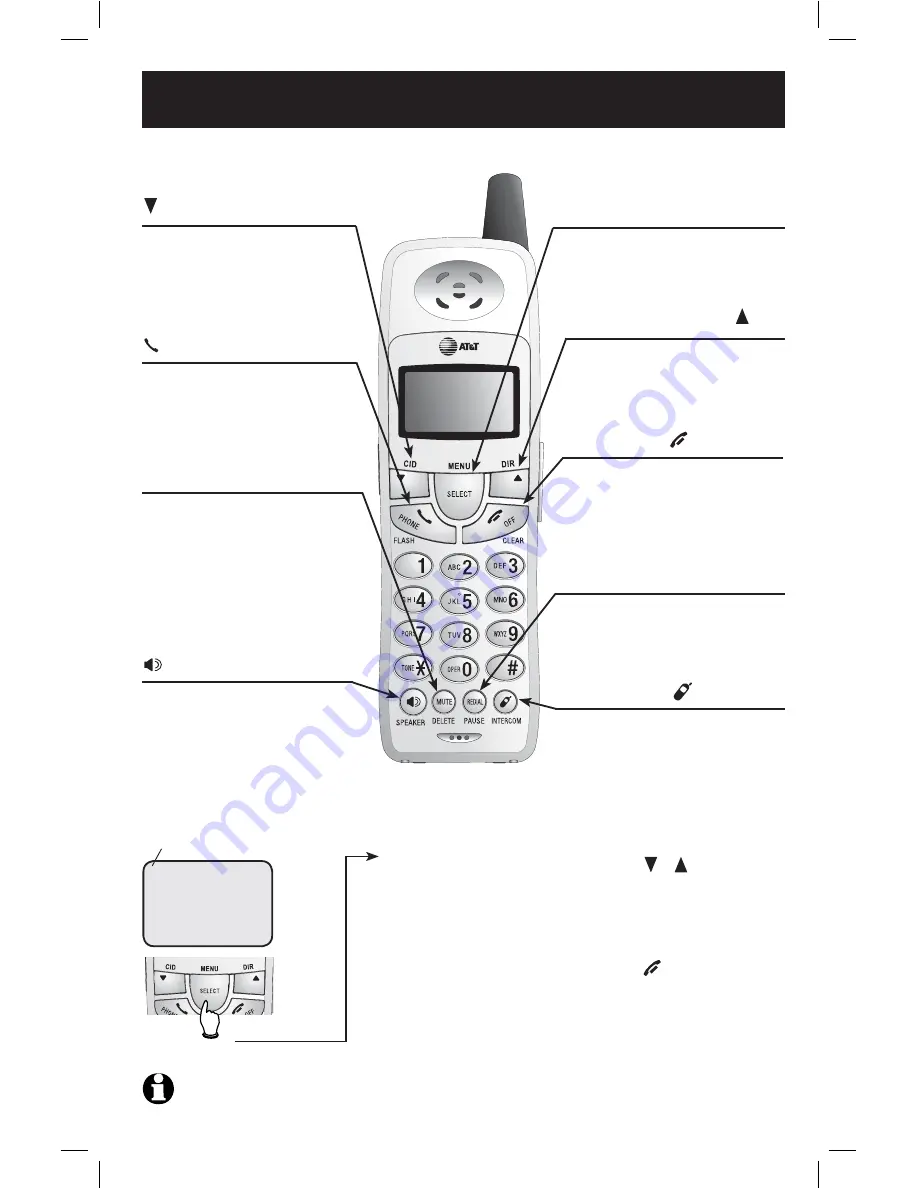 AT&T 5927B Quick Start Manual Download Page 3