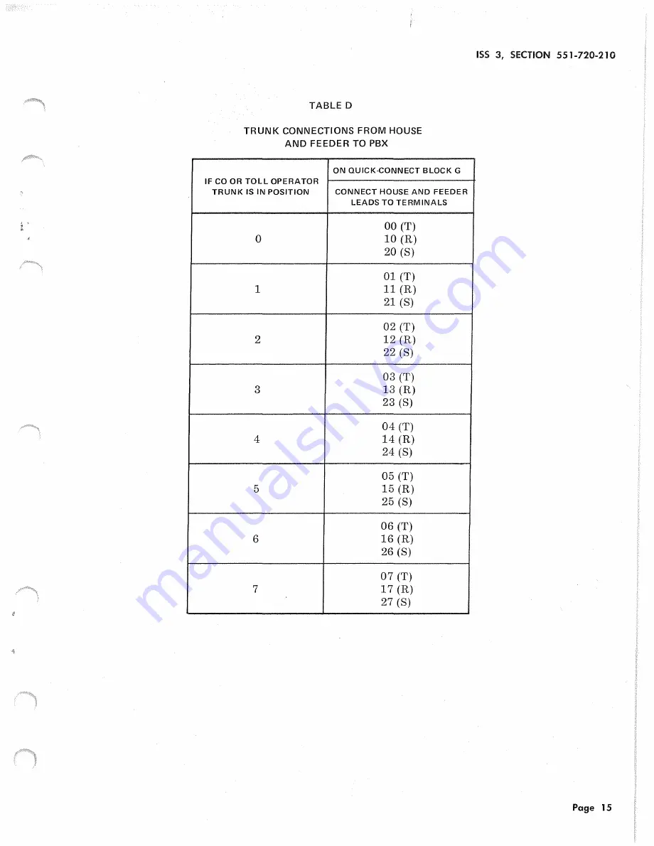 AT&T 761B PBX Identification, Installation, And Connections Download Page 15