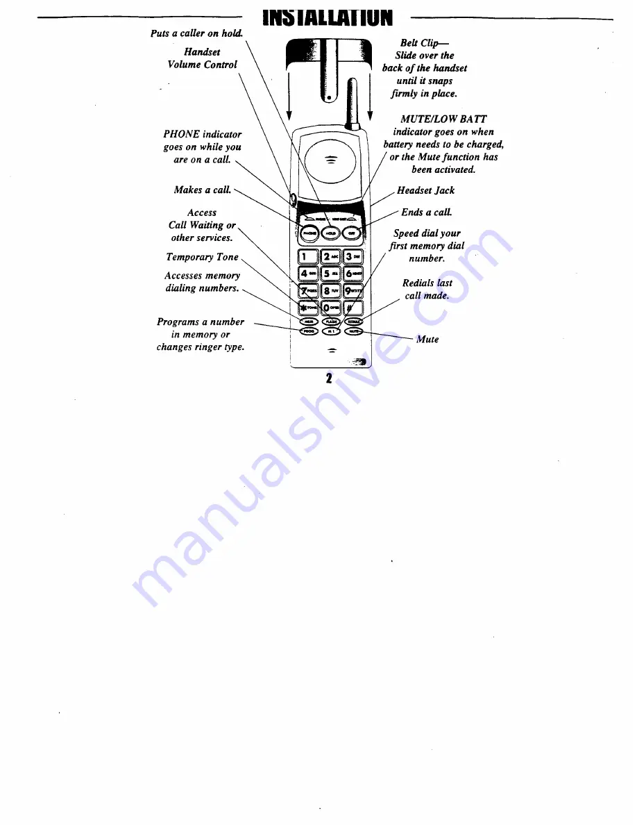 AT&T 9111 User Manual Download Page 3