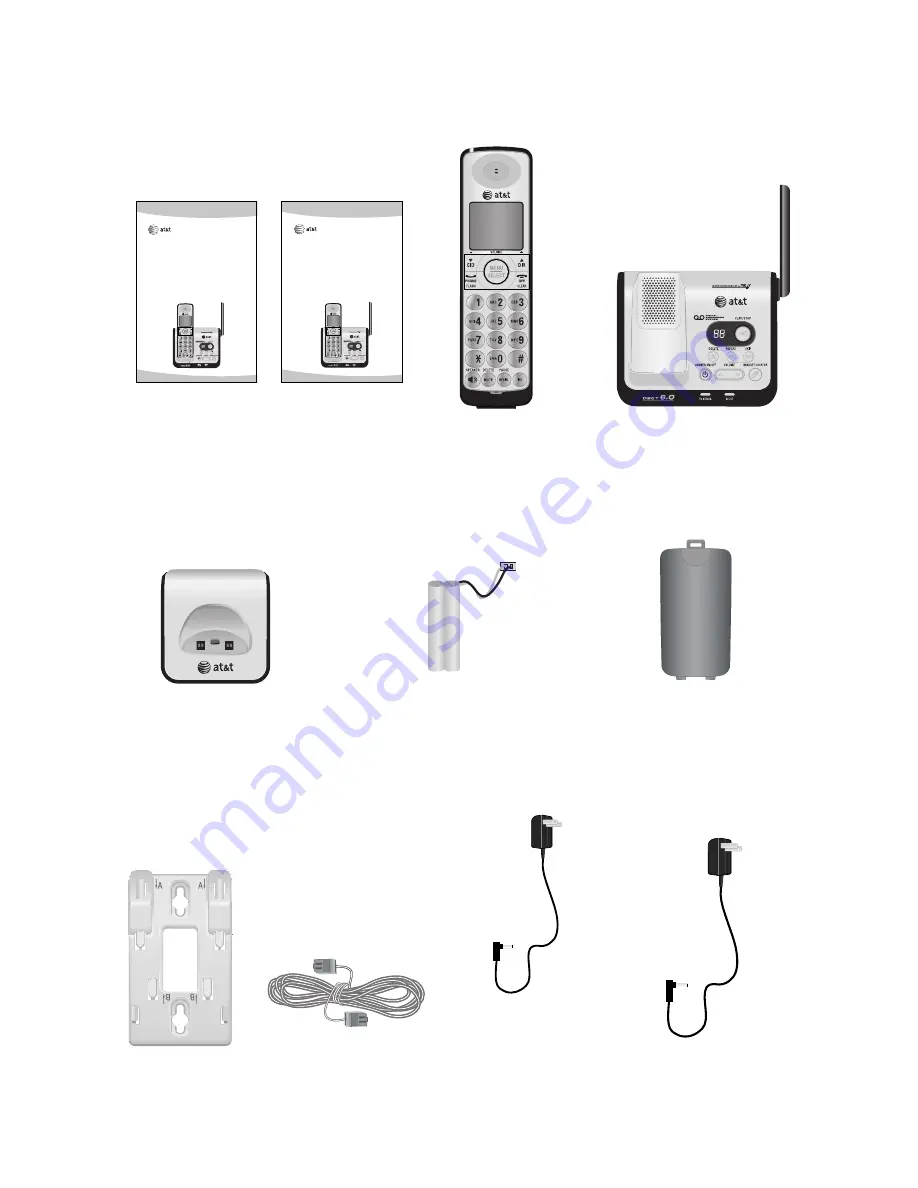 AT&T CL82109 User Manual Download Page 3