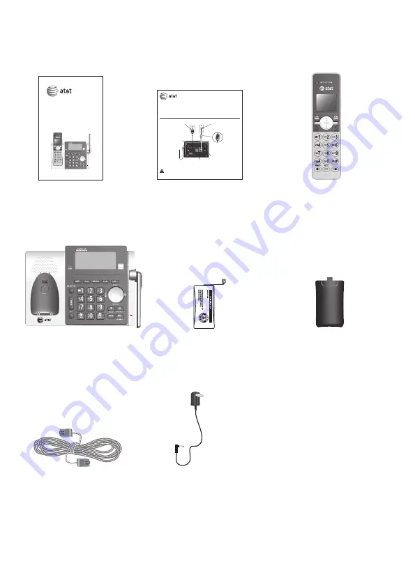 AT&T CL83143 Complete User'S Manual Download Page 3