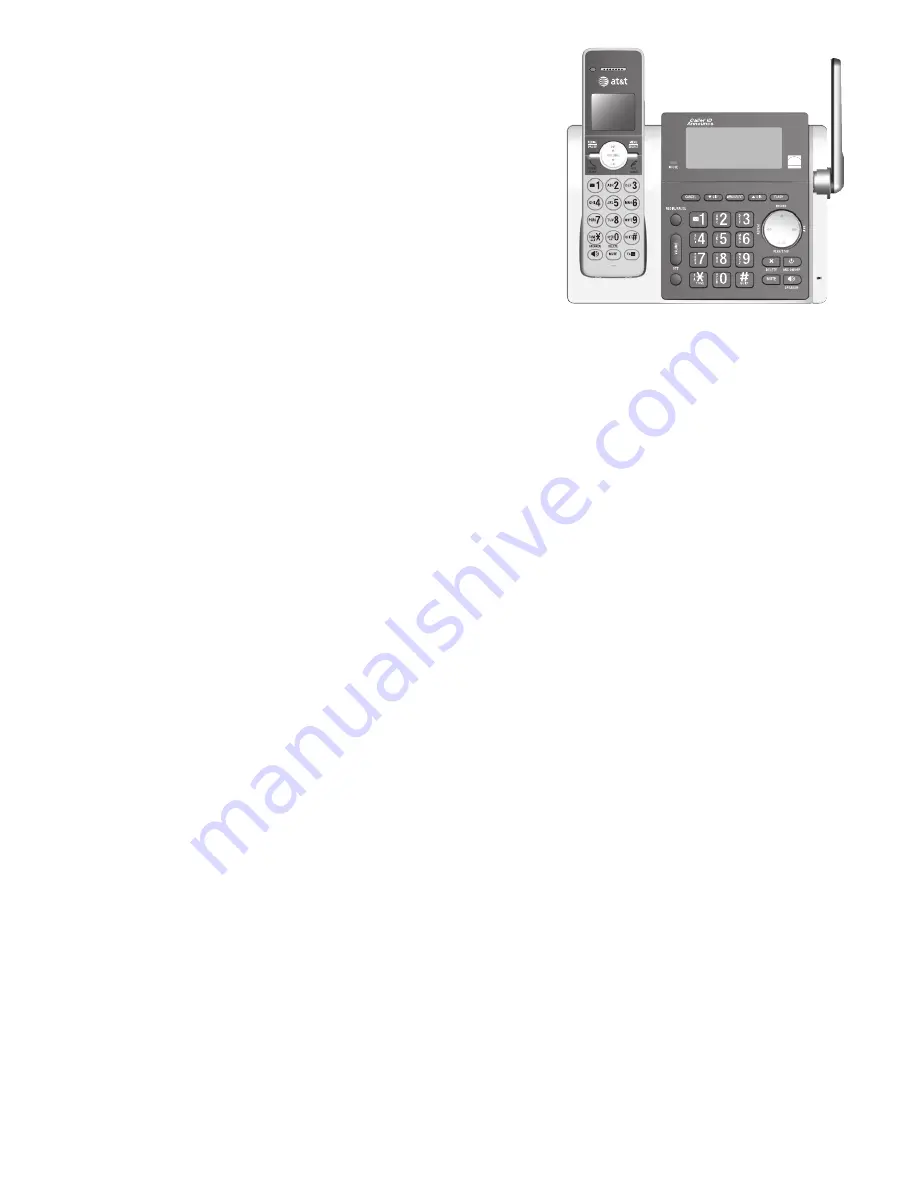 AT&T CL83203 Complete User'S Manual Download Page 4