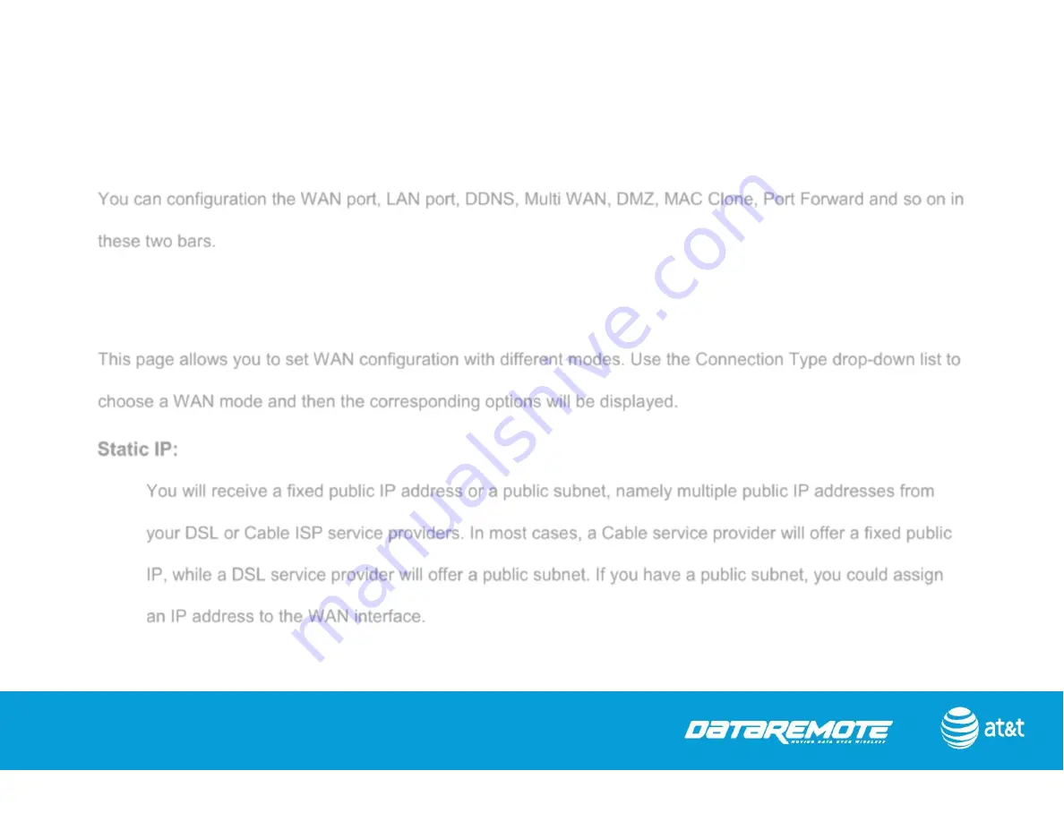 AT&T DataRemote POTS in a BOX CDS9070 User Manual Download Page 48