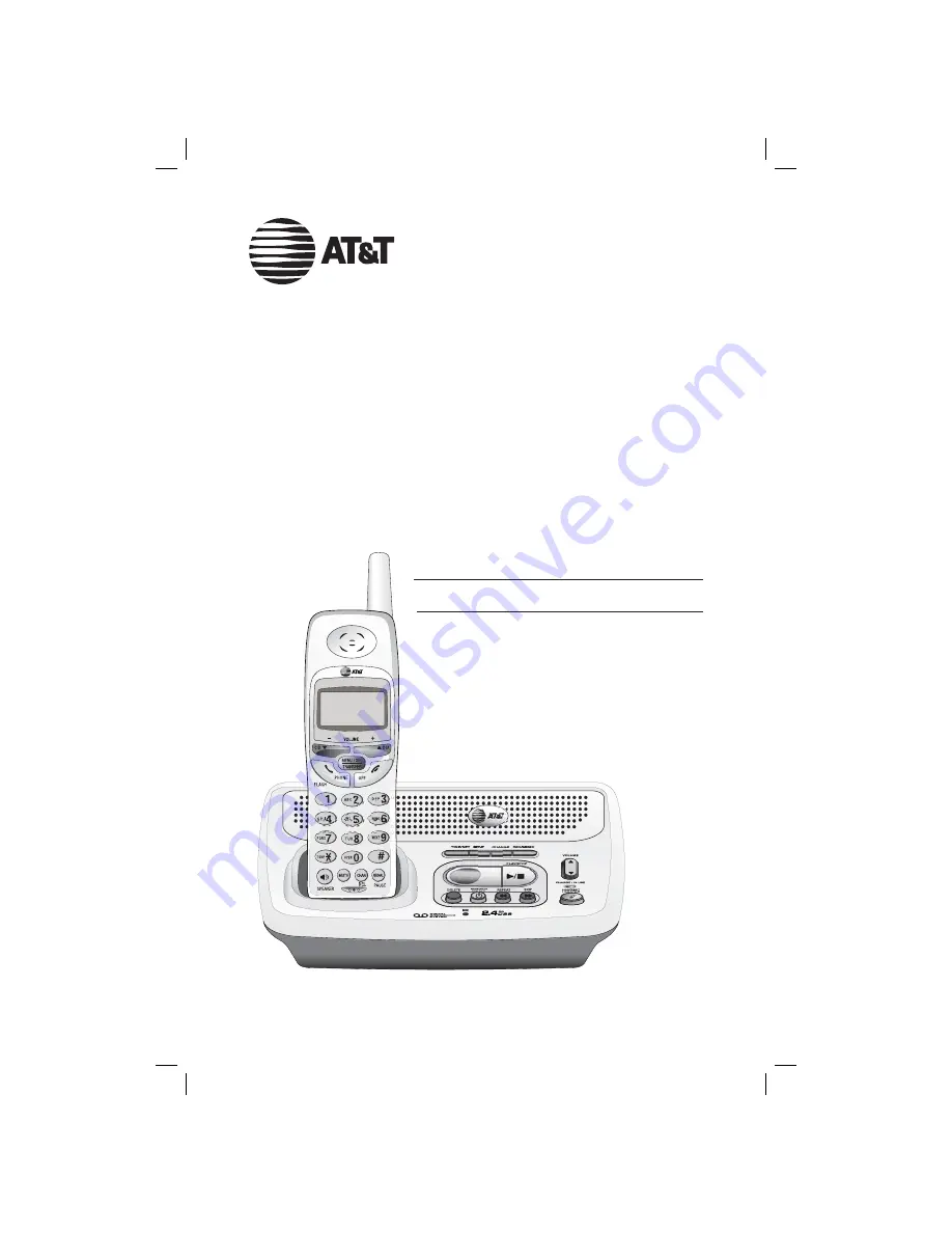 AT&T E2727B User Manual Download Page 1