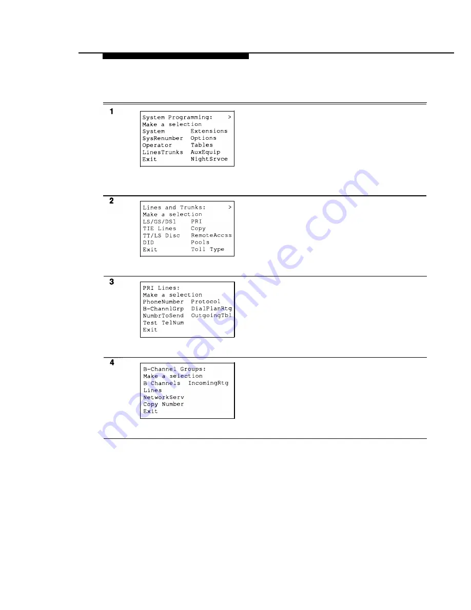 AT&T MERLIN LEGEND Release 2.0 Analog Multiline Telephone Скачать руководство пользователя страница 280