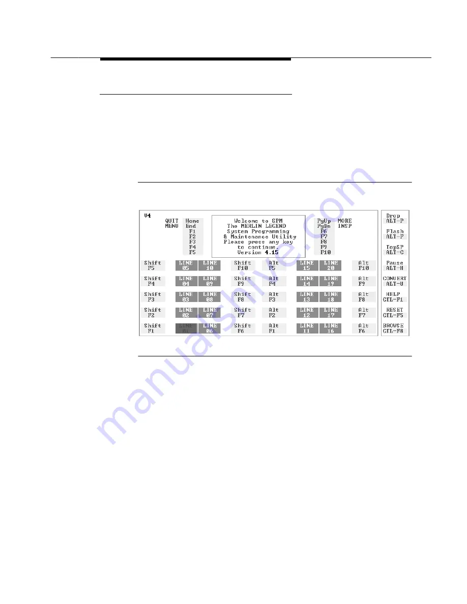 AT&T MERLIN LEGEND Release 3.1 System Programming Manual Download Page 95