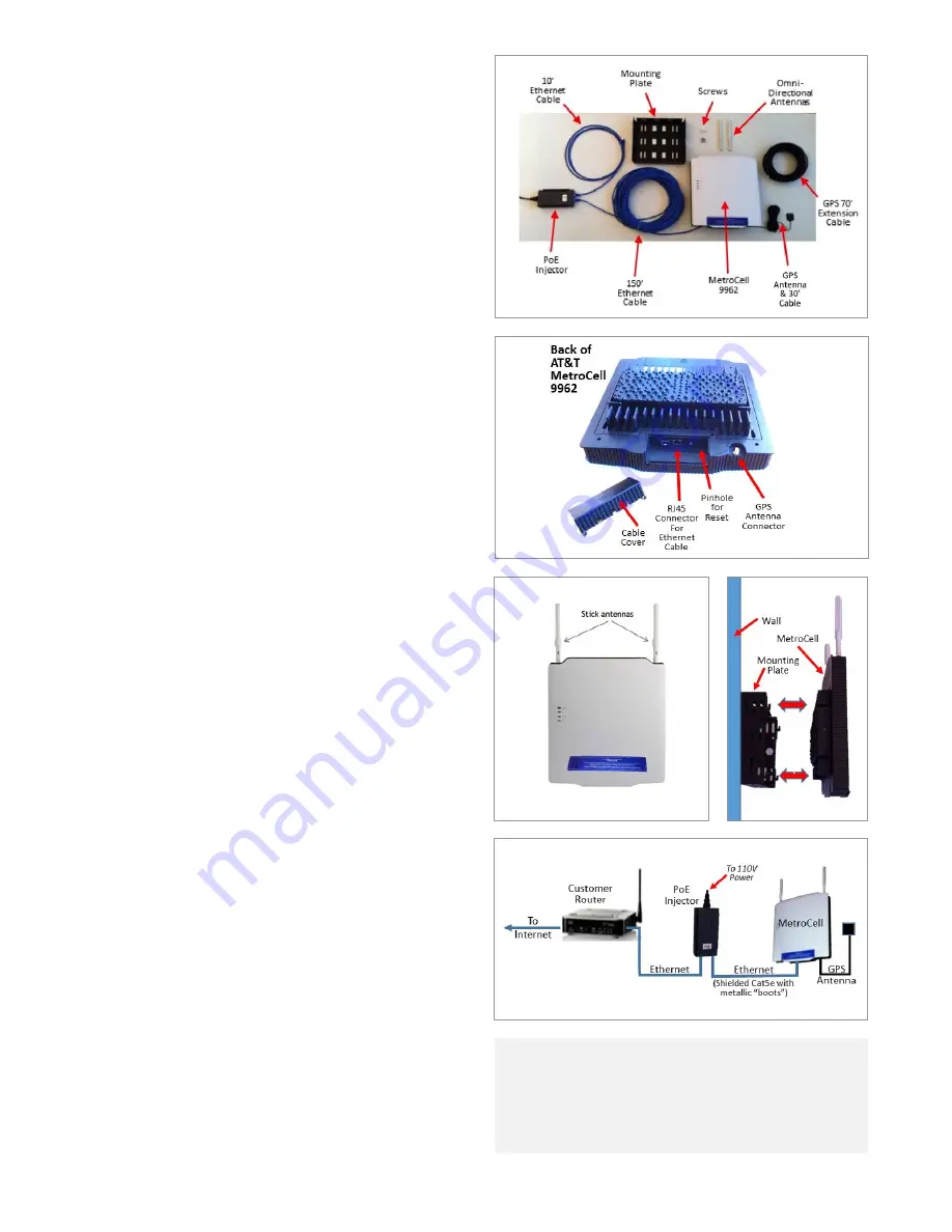 AT&T metrocell 9962 Quick Start Download Page 2