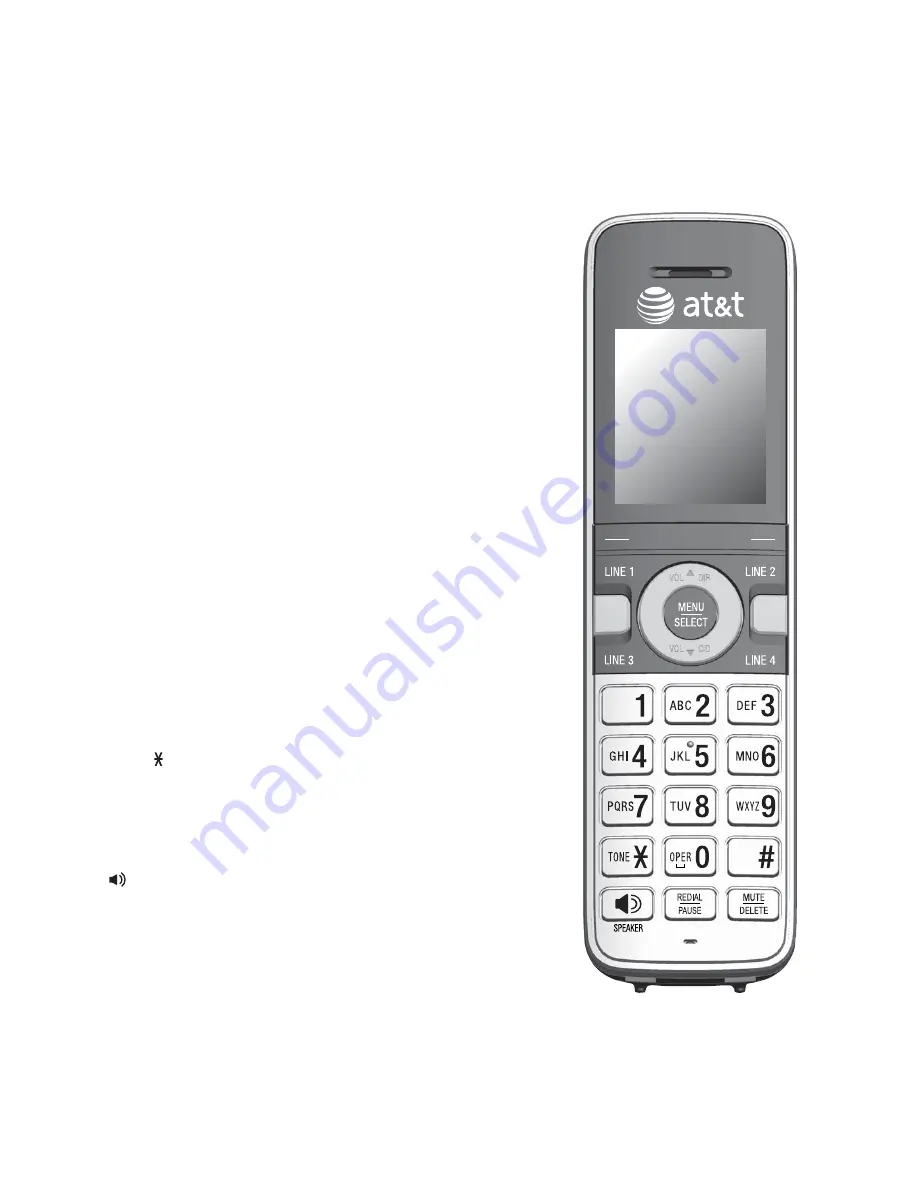 AT&T MS2025 User Manual Download Page 7