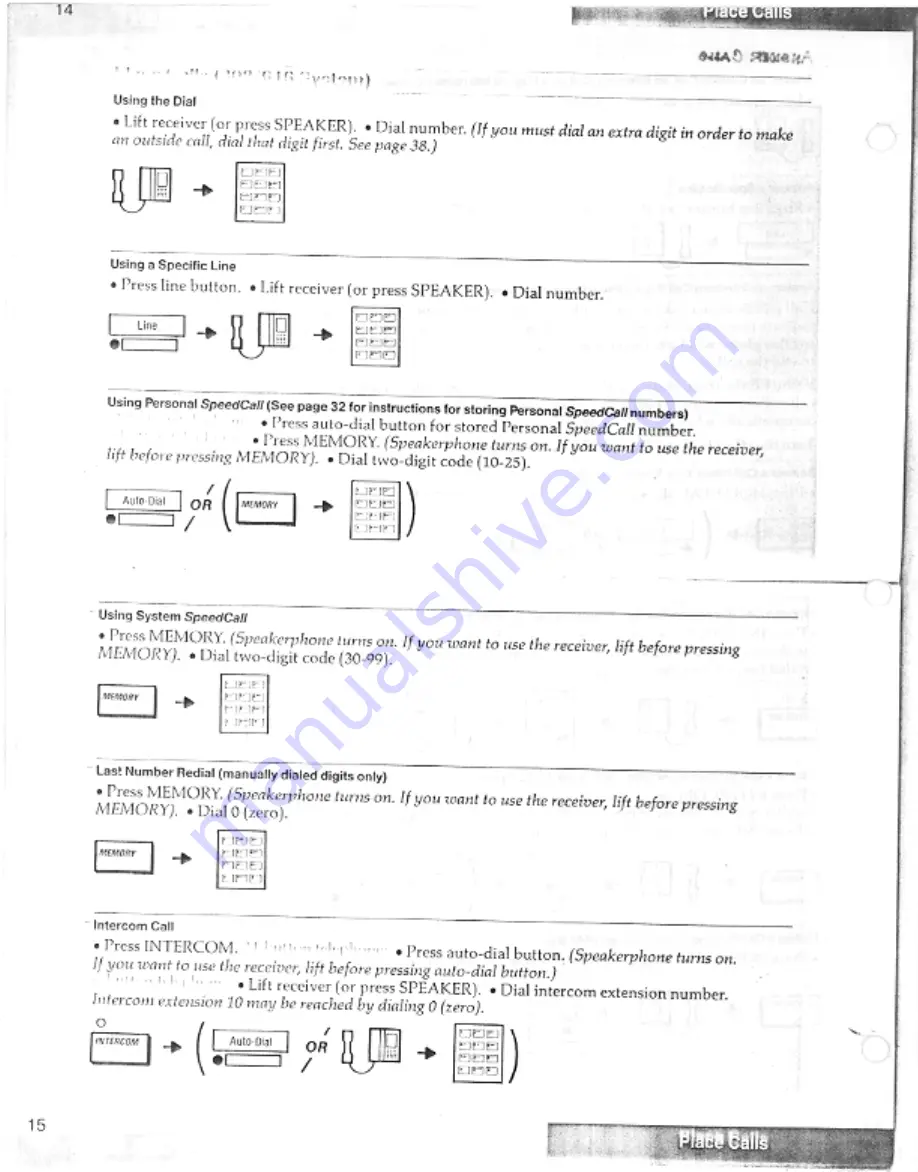 AT&T SPIRIT 2448 Expansion Unit User Manual Download Page 10