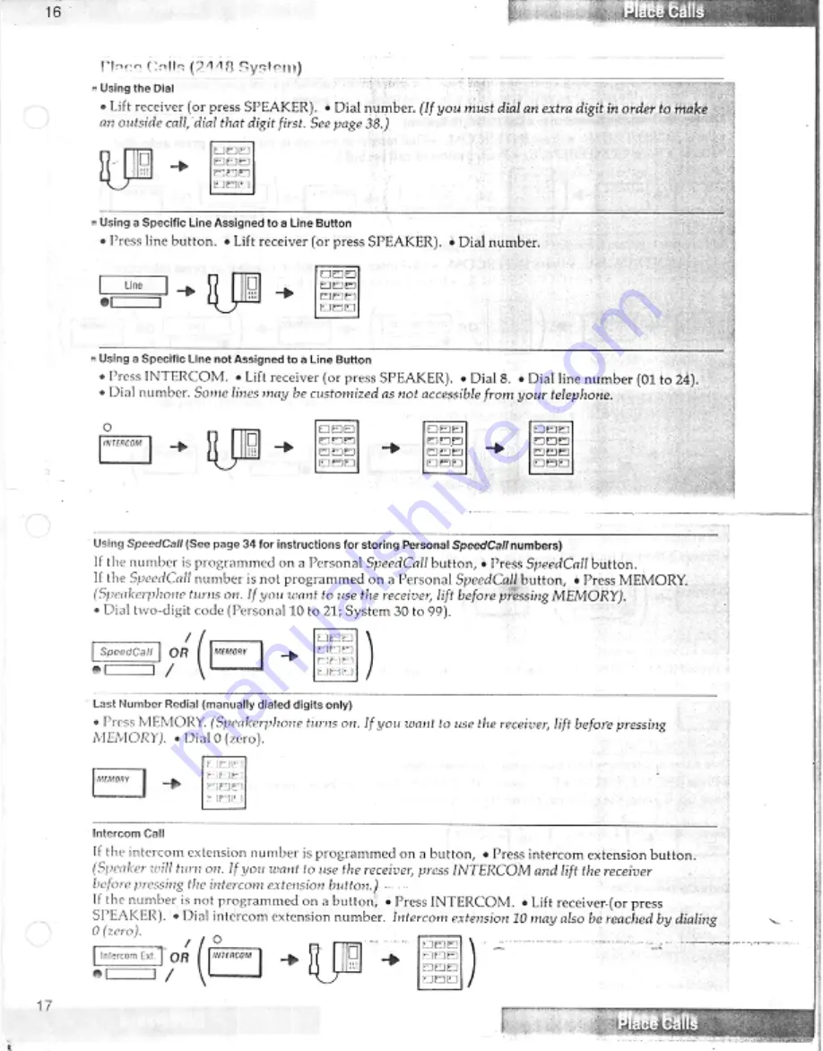 AT&T SPIRIT 2448 Expansion Unit User Manual Download Page 11