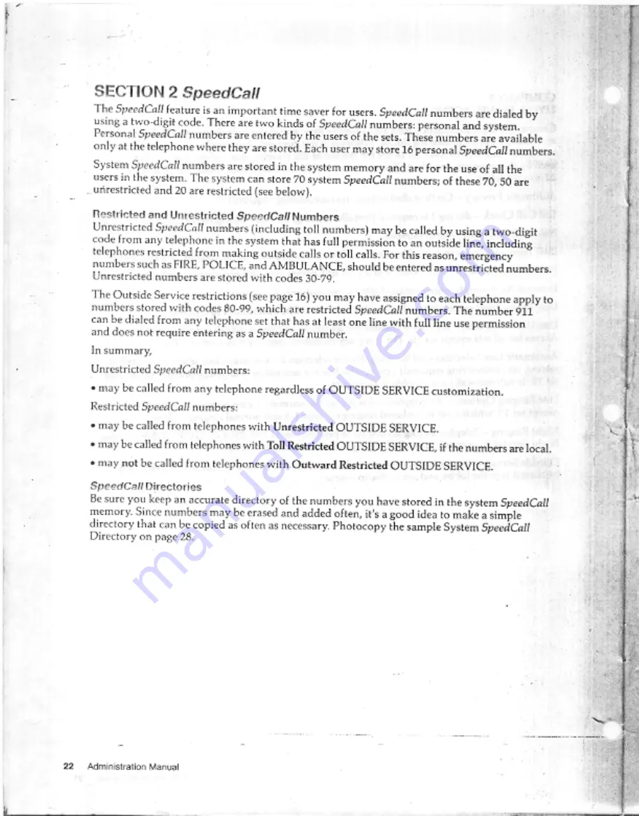 AT&T SPIRIT 2448 Expansion Unit User Manual Download Page 50