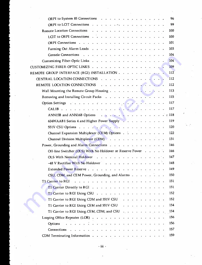 AT&T System 85 Installation And Test Download Page 7