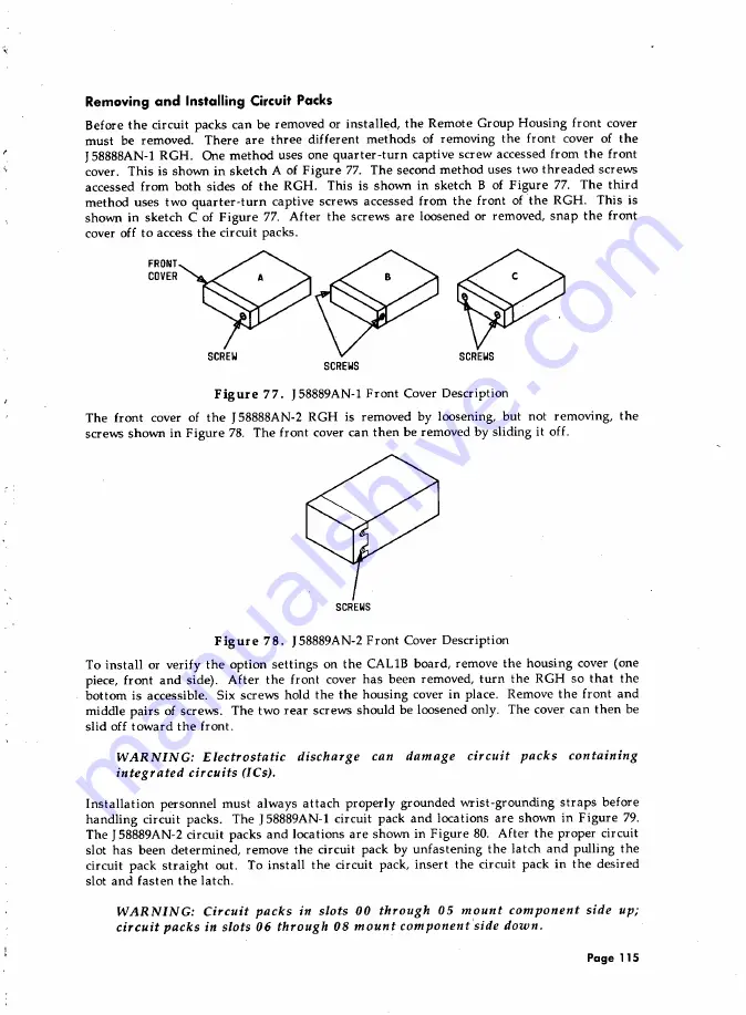 AT&T System 85 Installation And Test Download Page 131