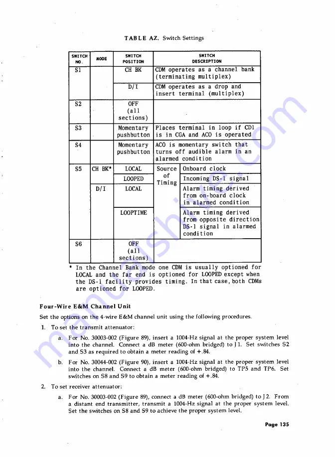 AT&T System 85 Installation And Test Download Page 151