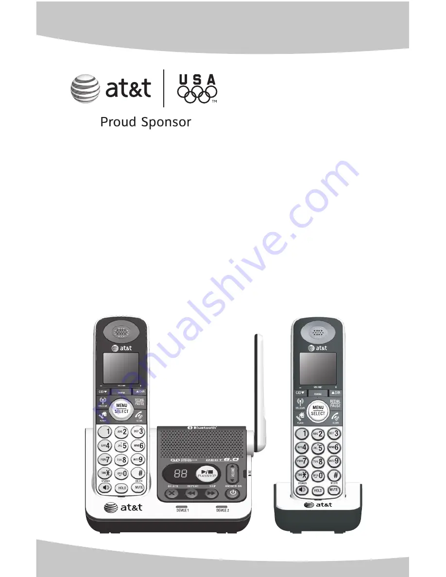 AT&T TL92220 Quick Start Manual Download Page 1