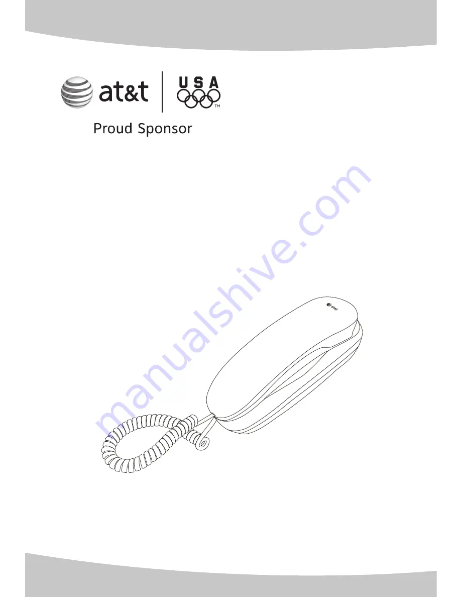 AT&T Trimline 205 User Manual Download Page 1