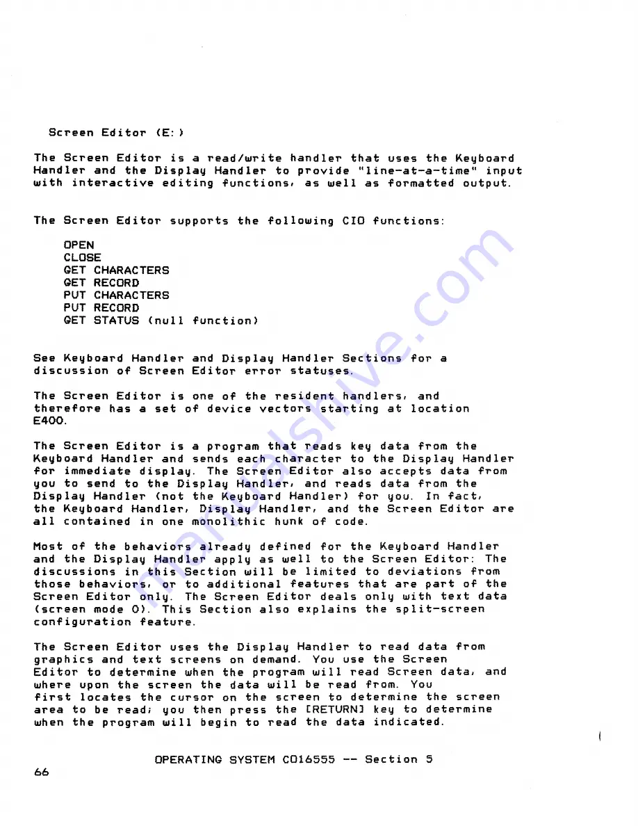 Atari 400 Technical Reference Manual Download Page 51