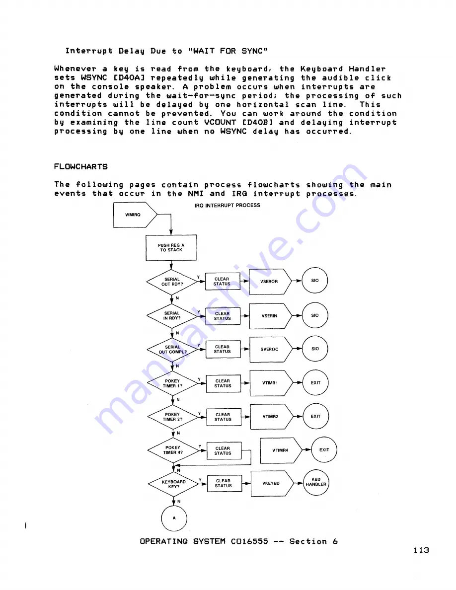 Atari 400 Technical Reference Manual Download Page 98