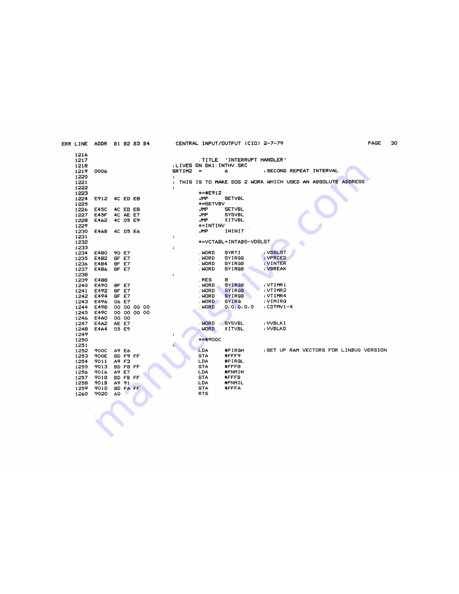 Atari 400 Technical Reference Manual Download Page 291