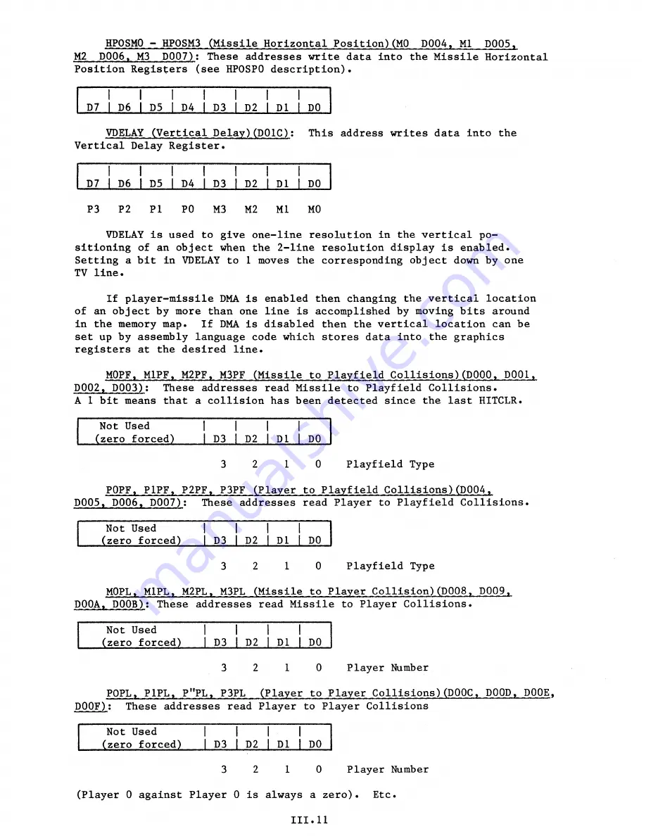 Atari 400 Technical Reference Manual Download Page 464