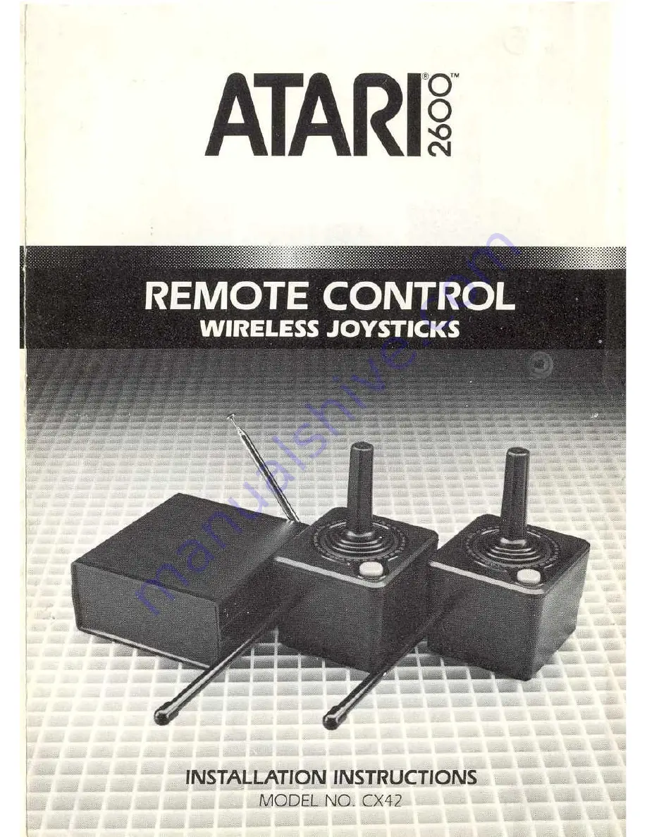 Atari CX42 Скачать руководство пользователя страница 1