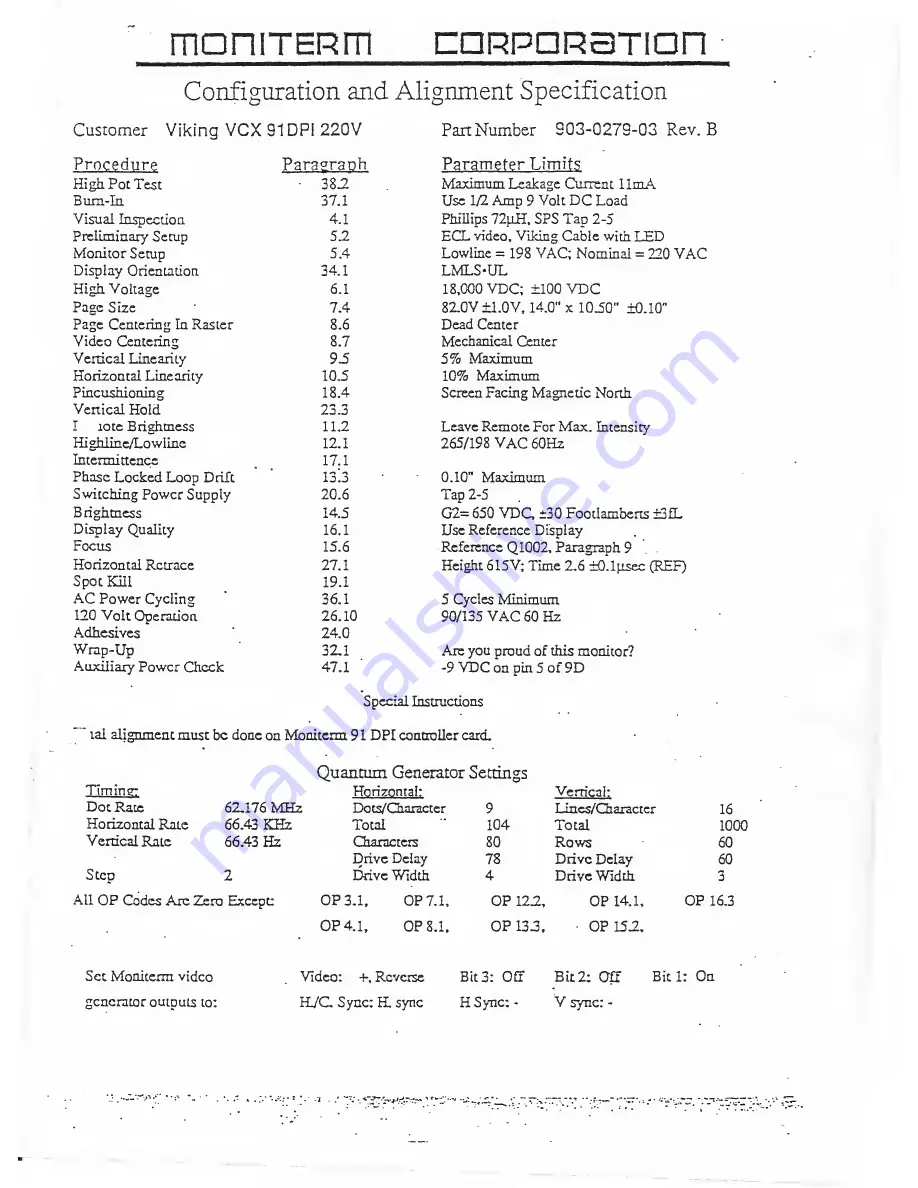 Atari SM194 Technical Manual Download Page 34