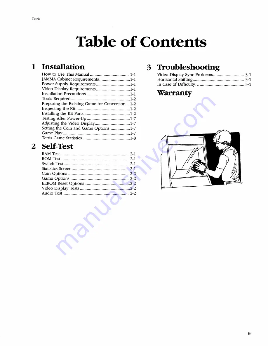 Atari TETRIS Installation Instructions Manual Download Page 7