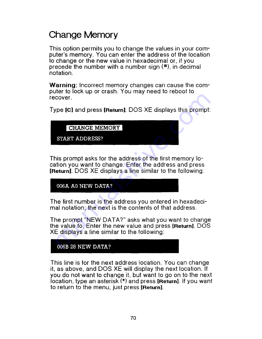 Atari XF551 Owner'S Manual Download Page 73