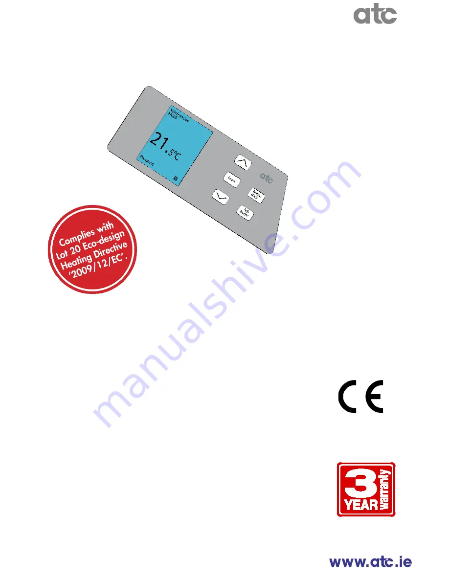 ATC Almeria 
DPH1500T Installation, Operation & Maintenance Manual Download Page 1