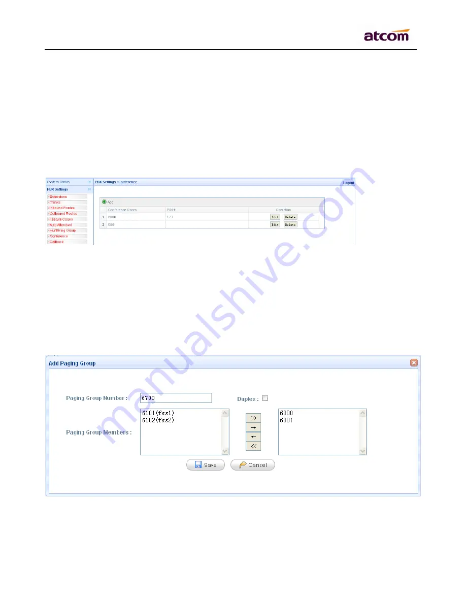 ATCOM APBX IP04 Скачать руководство пользователя страница 19