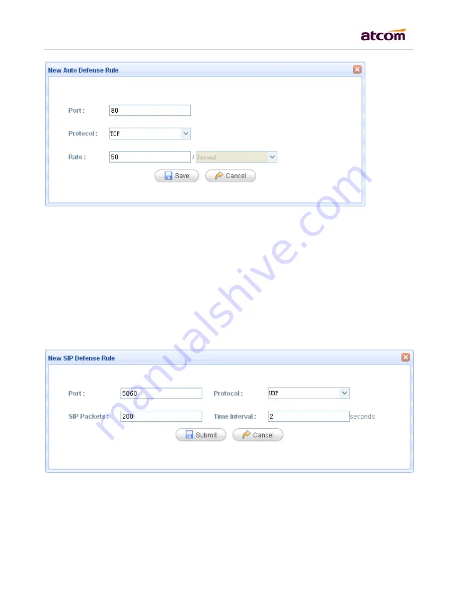 ATCOM APBX IP04 User Manual Download Page 39