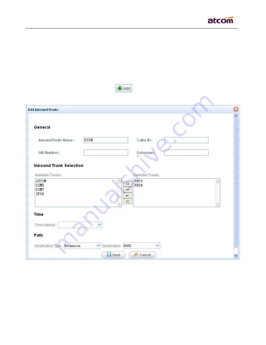 ATCOM APBX IP2G4A User Manual Download Page 30