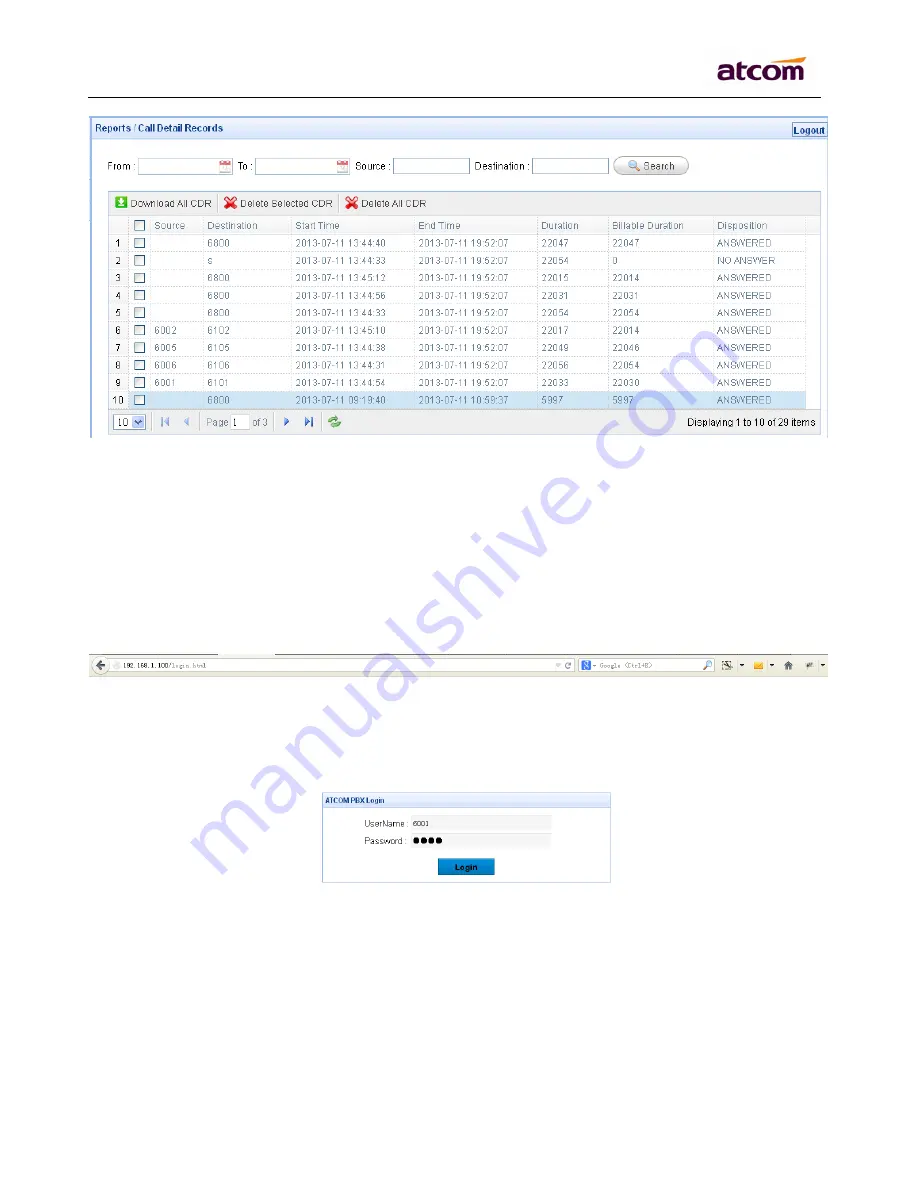 ATCOM APBX IP2G4A Скачать руководство пользователя страница 48