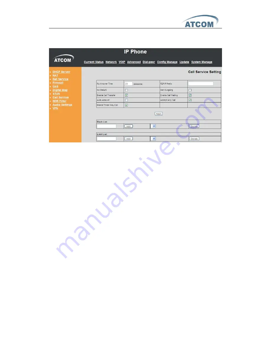 ATCOM AT-620 User Manual Download Page 45