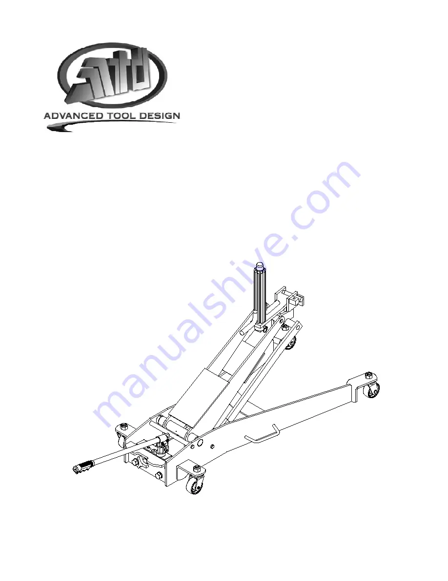 ATD Tools Atd-7404 Operating Instructions & Parts Manual Download Page 1