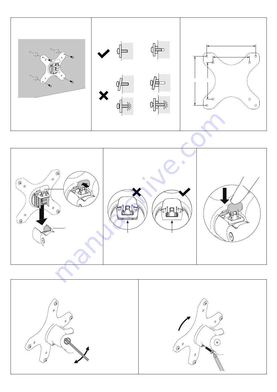 Atdec AWM-A46 Installation Manual Download Page 3