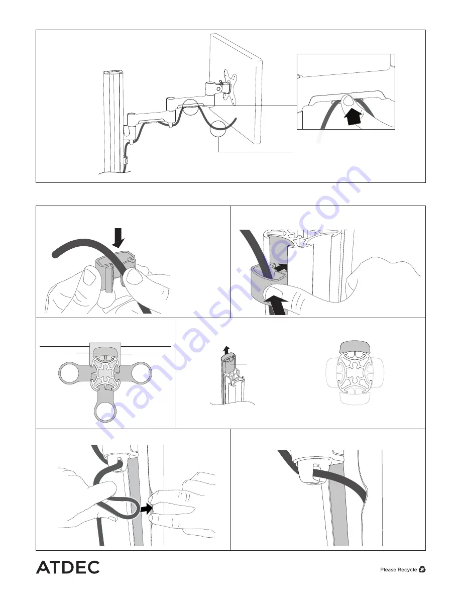 Atdec AWMS-2-4640-C Installation Manual Download Page 11