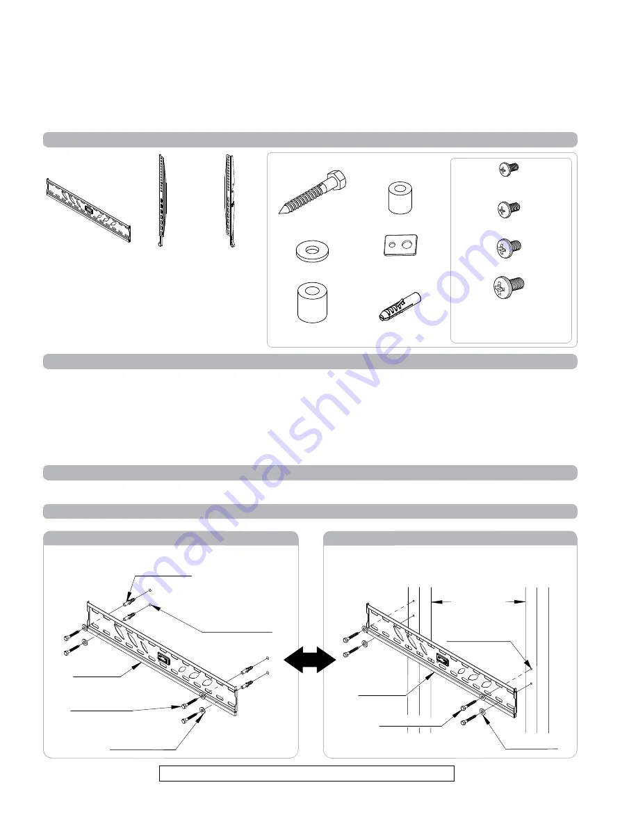 Atdec TH-3060-UF Installation Instructions Download Page 1