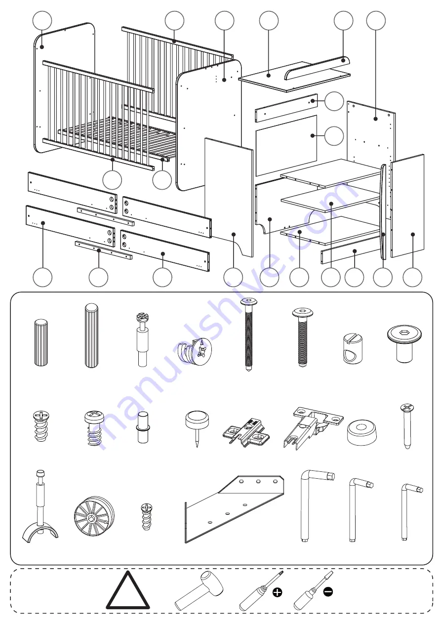 Ateliers T4 T6103 Assembly Instruction Manual Download Page 4