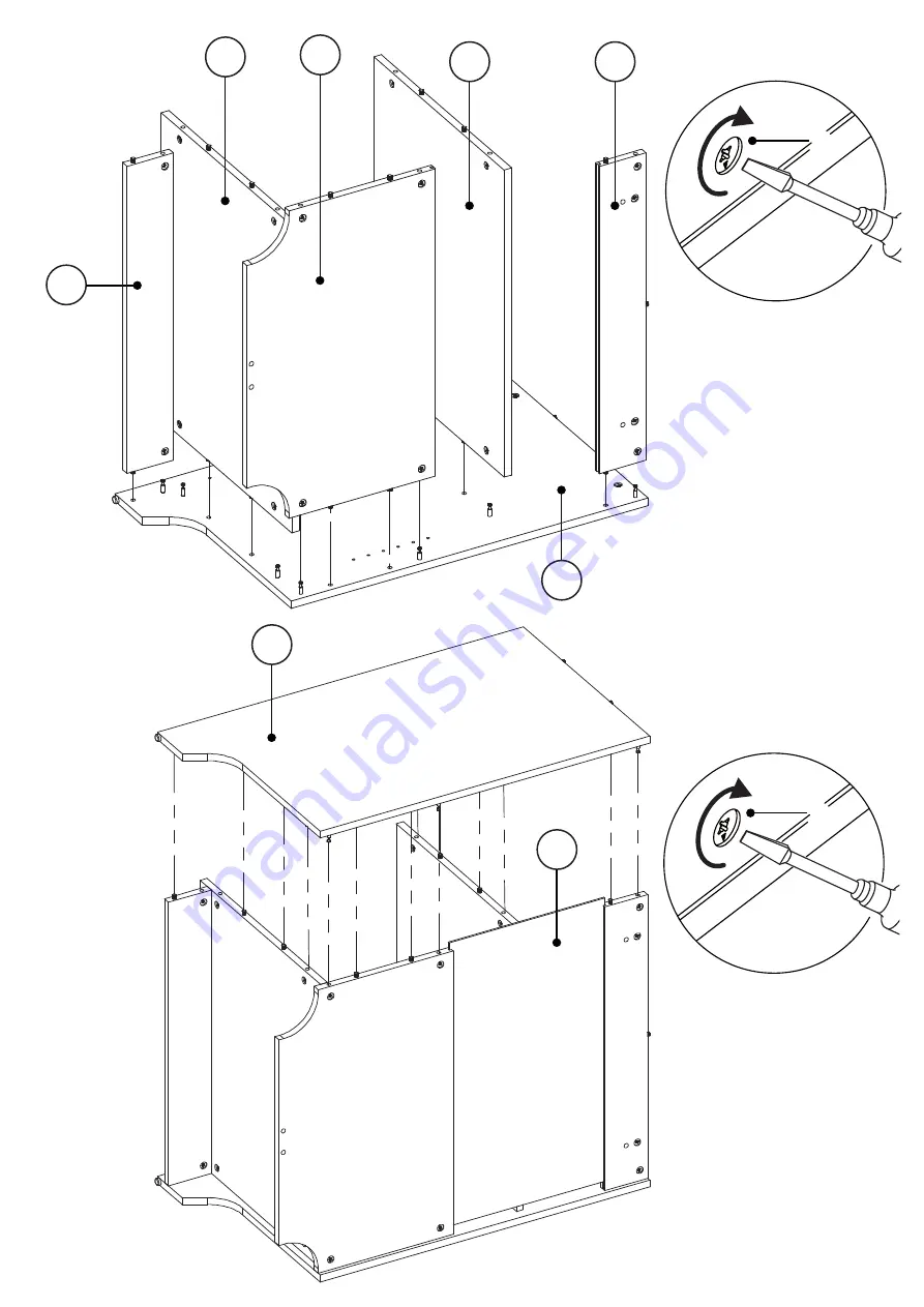 Ateliers T4 T6103 Assembly Instruction Manual Download Page 6