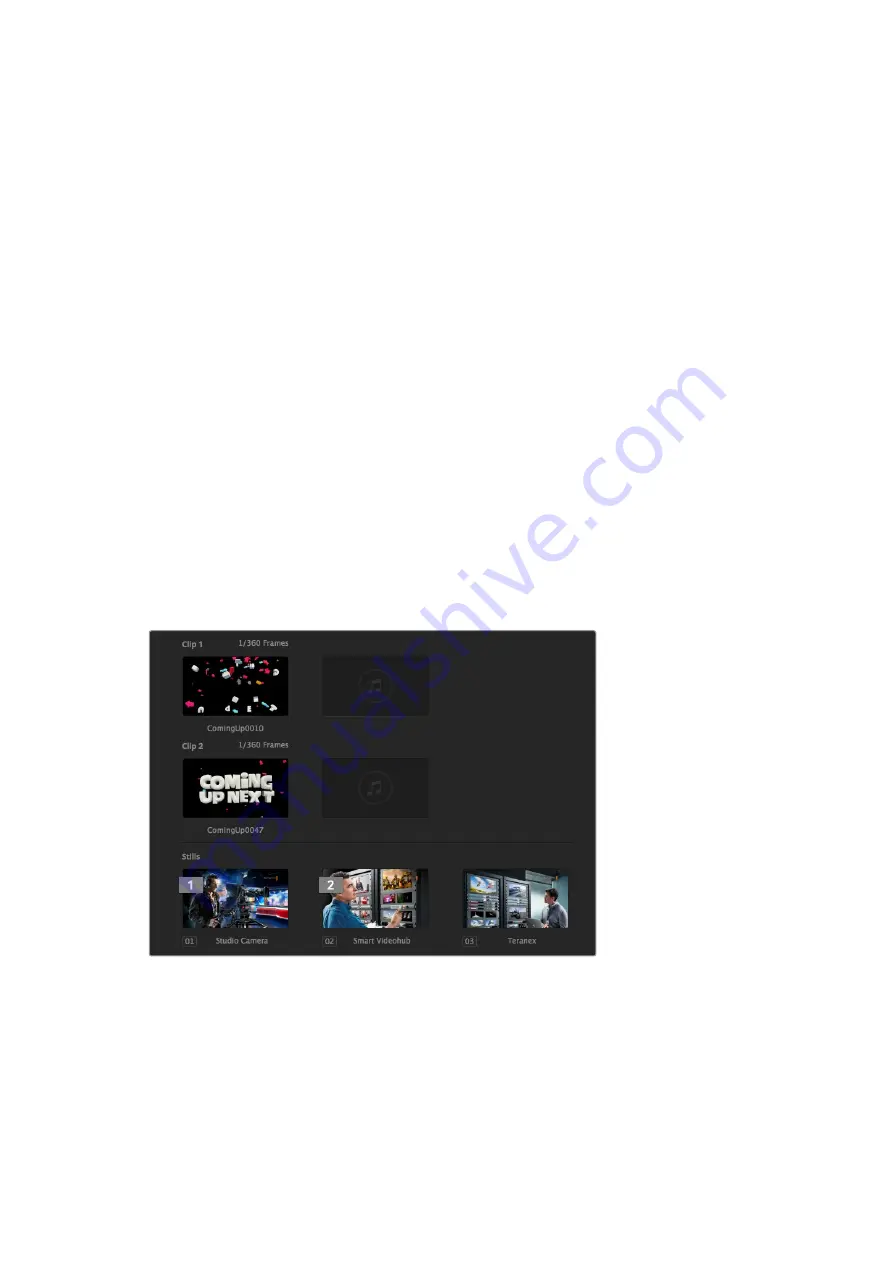 Atem 1 M/E Production Studio 4K Installation And Operation Manual Download Page 62