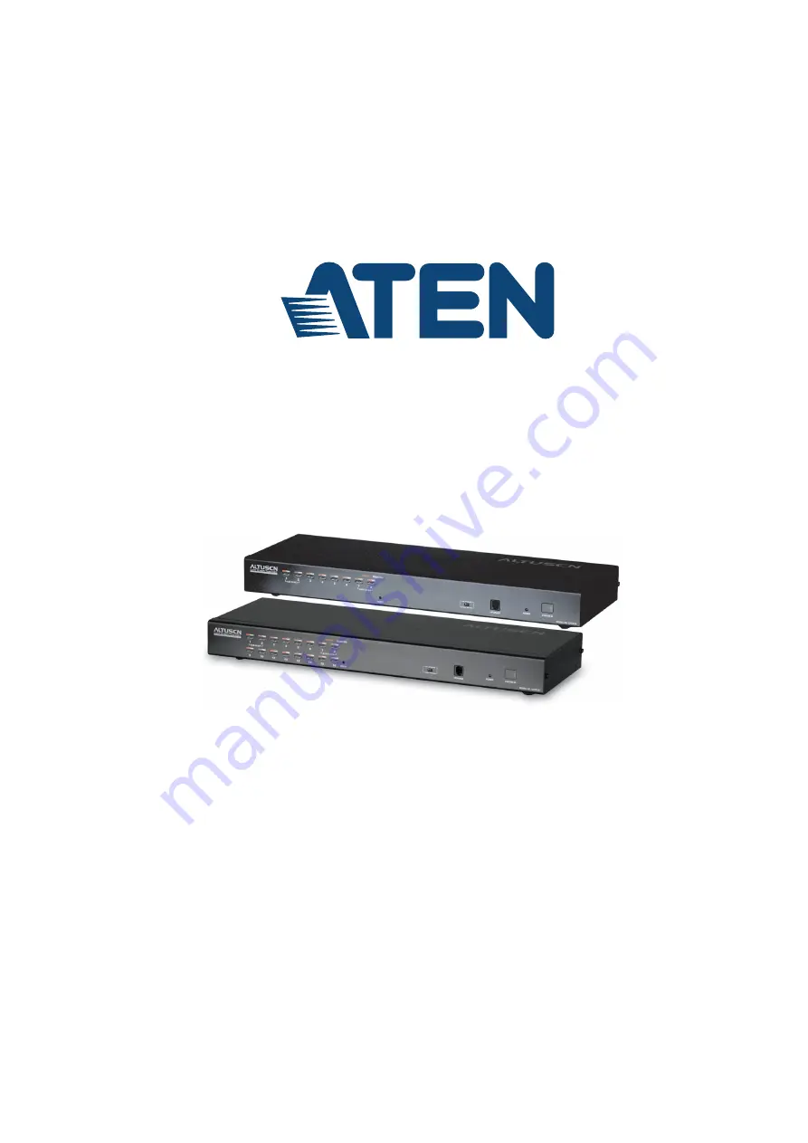 ATEN ALTUSEN KH1508I User Manual Download Page 1