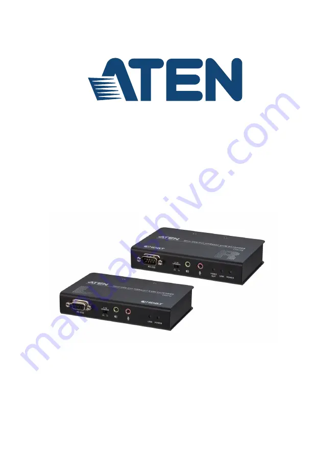 ATEN CE611 User Manual Download Page 1