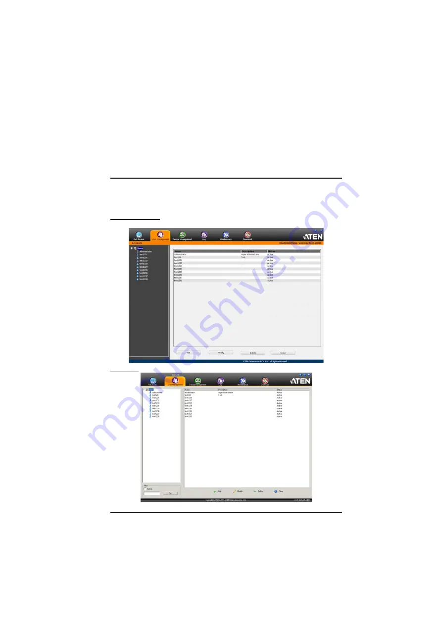 ATEN CL5708I User Manual Download Page 137