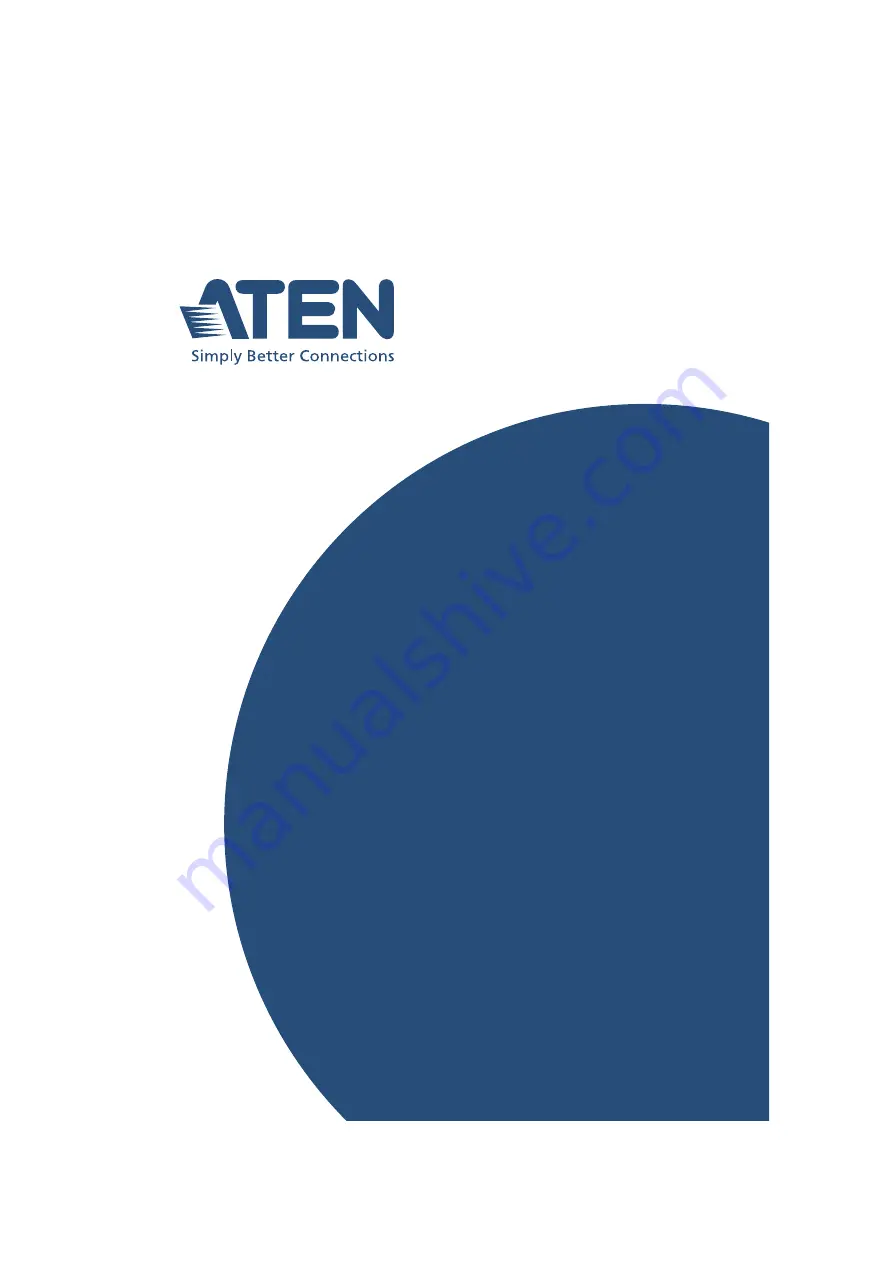 ATEN CL5808 User Manual Download Page 1