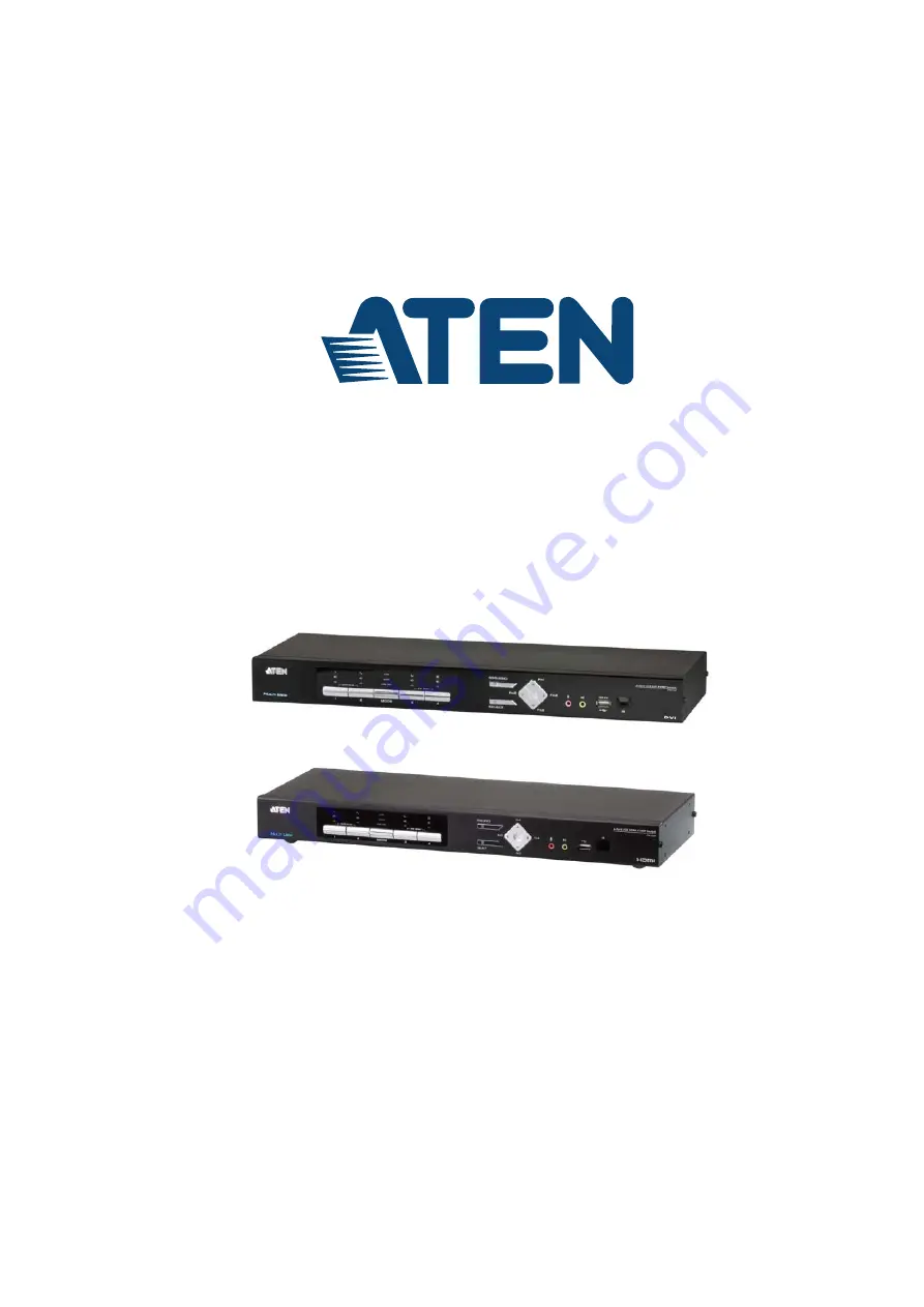 ATEN CM1284 User Manual Download Page 1