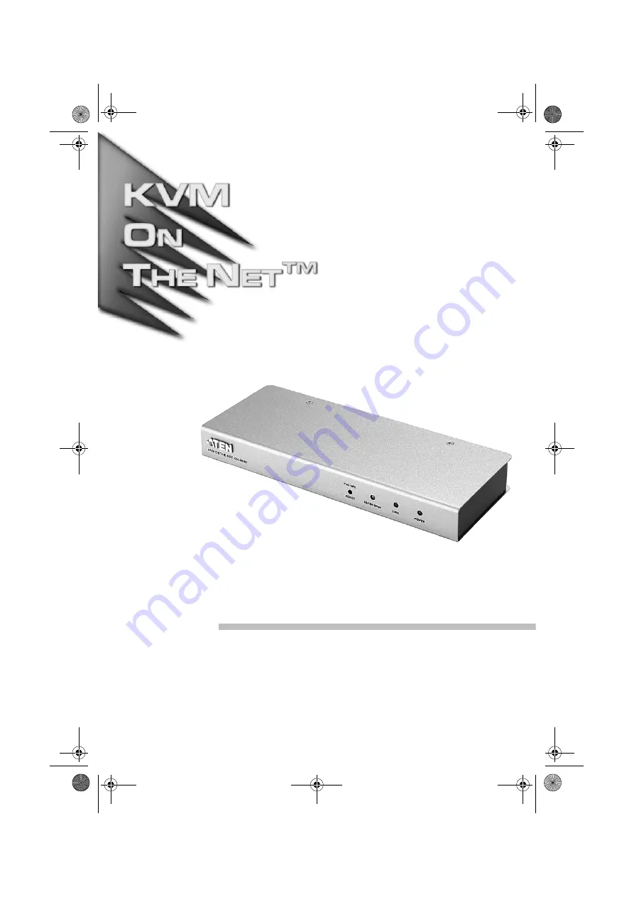 ATEN CN600 User Manual Download Page 1