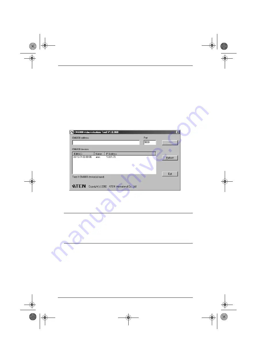 ATEN CN600 User Manual Download Page 104